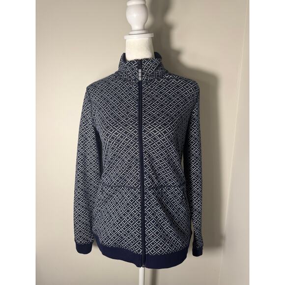 T By Talbots Zip Up Sweatshirt Jacket Size P - Picture 1 of 6